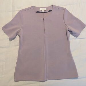 NWOT: Banana Republic Soft Touch Scuba Crew-Neck Top